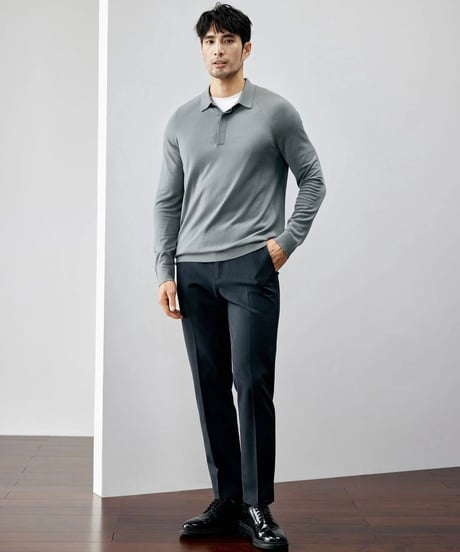 casual slim cotton pants /2color　SH2264