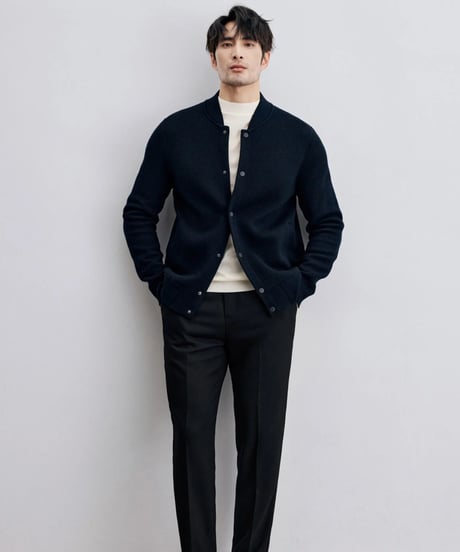 merino wool knit cardigan jacket　SH2328