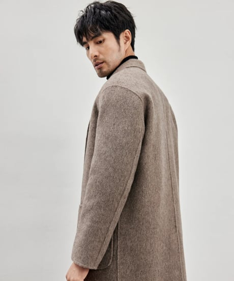 wool mid length coat　SH2444