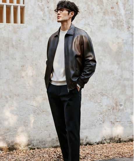 jacket  lamb leather 100%　SH2013