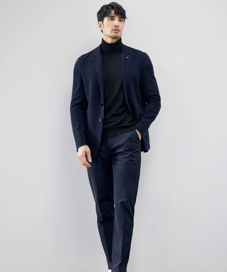 slim wool knit jacket /2color　SH2260