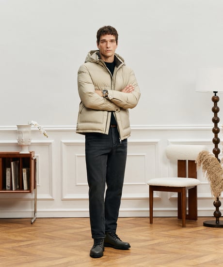 white goose down down jacket /3color　SH2689