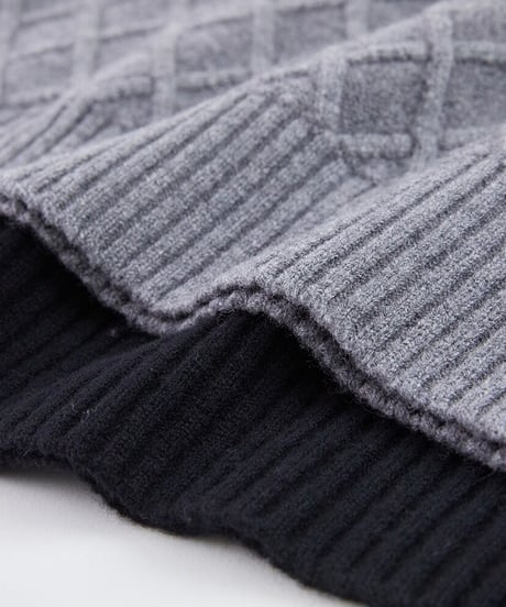 wool round neck sweater /2color　SH2211