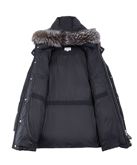 silver fox fur down jacket　SH2410