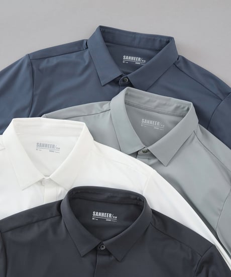 easy care casual shirt /4color　SH2376