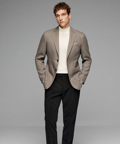 casual blazer wool　SH2622