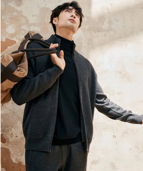 wool turtleneck sweater 100％ /4color　SH2347