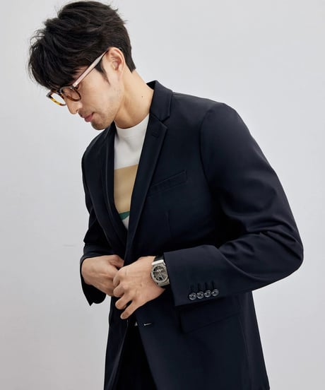 casual stretch jacket /2color　SH2120