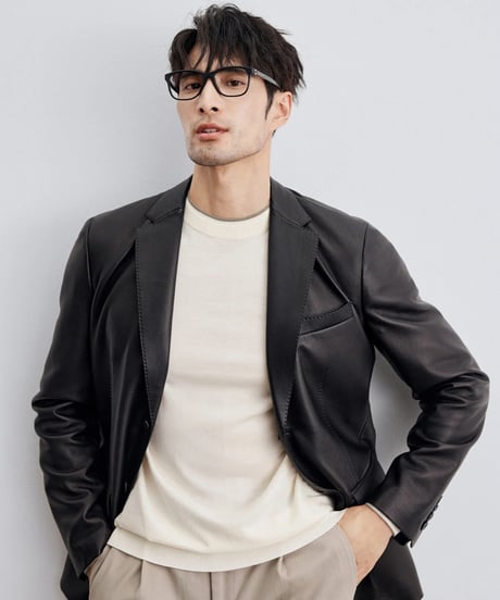 wool round neck sweater /4color　SH2301