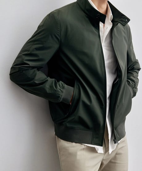 stand collar jacket /2color　SH2139