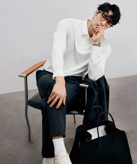 natural stretch pants /2color　SH2679