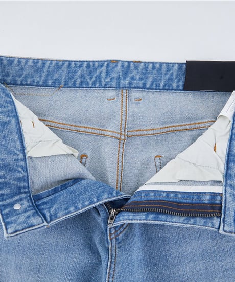 テーパード デニム オールシーズン ダッドパンツ