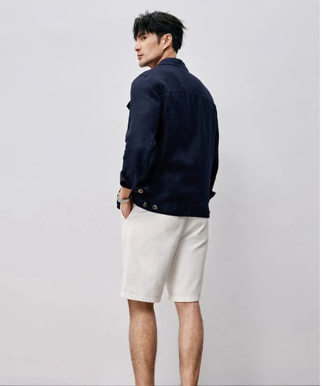 linen denim jacket　SH2485