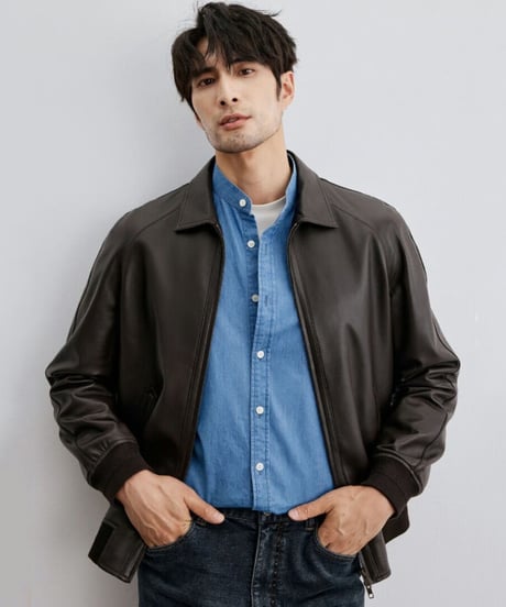 jacket  lamb leather 100%　SH2013