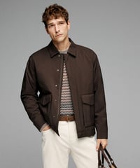 short lapel coat jacket /2color　SH2605