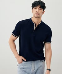 cotton lapel t-shirt　SH2422