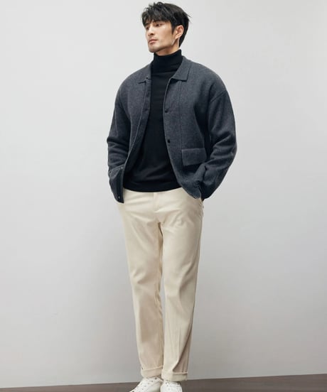cashmere wool knit jacket　SH2212