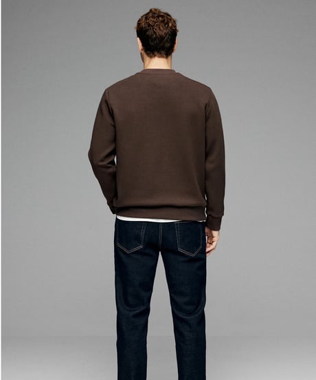 round neck sweatshirt /2color　SH2652