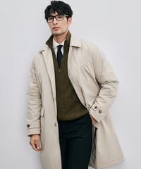 cotton mid coat jacket /2color　SH2415