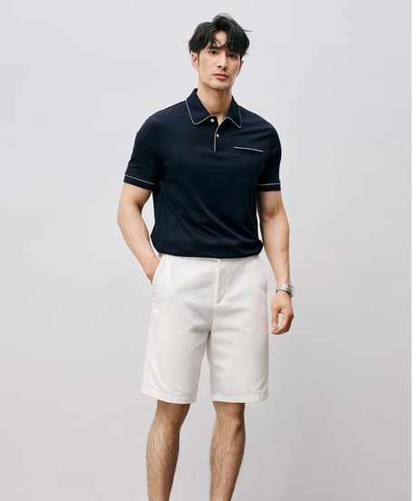 supima cotton polo shirt /2color　SH2545