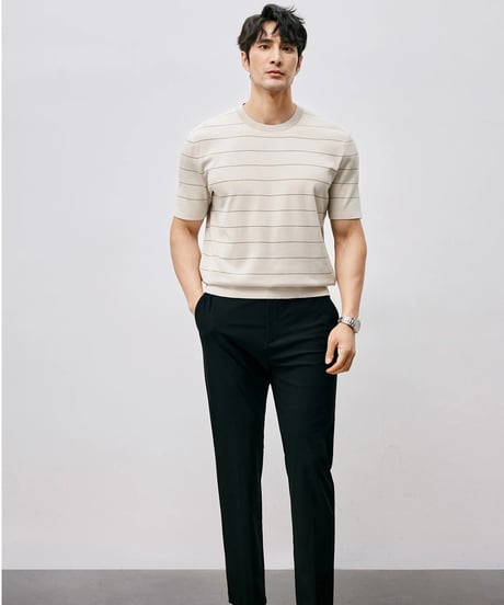 no-iron stretch pants /3color　SH2490