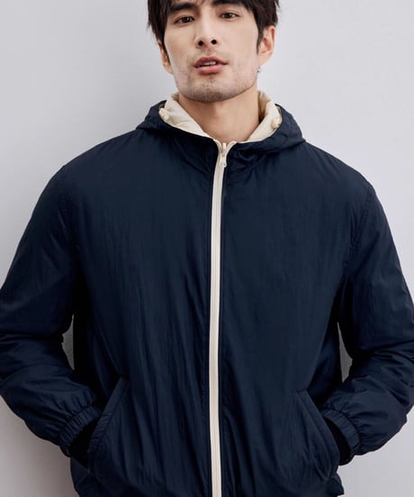 reversible hooded blouson　SH2318