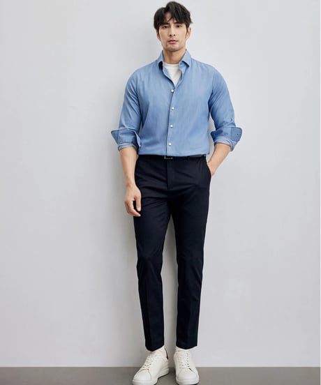 stretch slim casual pants /2color　SH2110