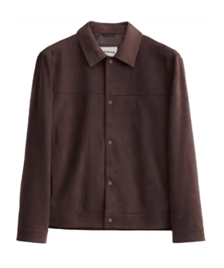 stretch suede jacket /3color　SH2676