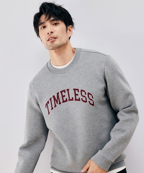 round neck sweatshirt /2color　SH2663