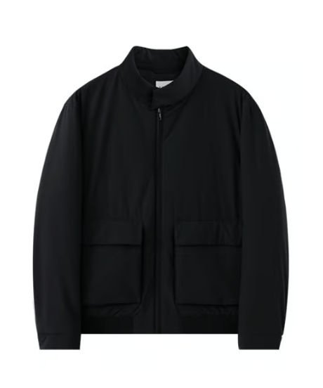 cotton stand-up collar jacket /2color　SH2582
