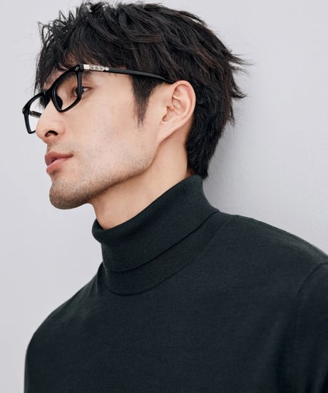 wool turtleneck sweater 100％ /4color　SH2347