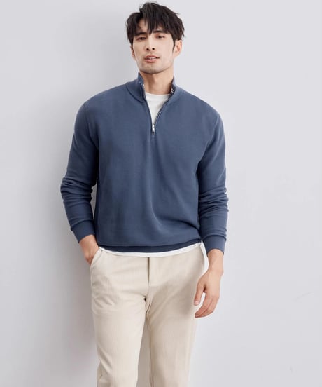 pure cotton pullover sweater /2color　SH2307
