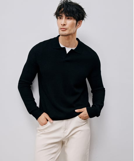 cardigan swallow neck wool /2color　SH2684
