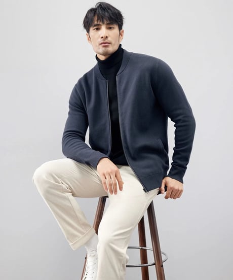 jacket knit cardigan cashmere /2color　SH2257