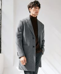 wool mid-length coat jacket　SH2435