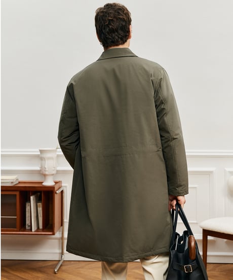 jacket lapel coat mid-length /2color　SH2578