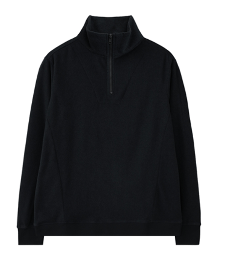 half-zip sweatshirt /2color　SH2585