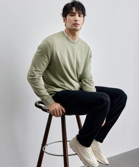 silk cotton sweater /3color　SH2129