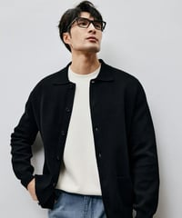 cotton knit cardigan jacket /2color　SH2463