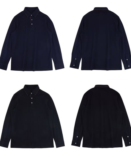 cotton polo shirt /2color　SH2297