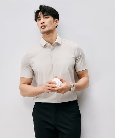 Ice silk cool shirt /2color　SH2543