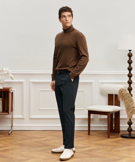 long pants slim straight casual /2color　SH2577