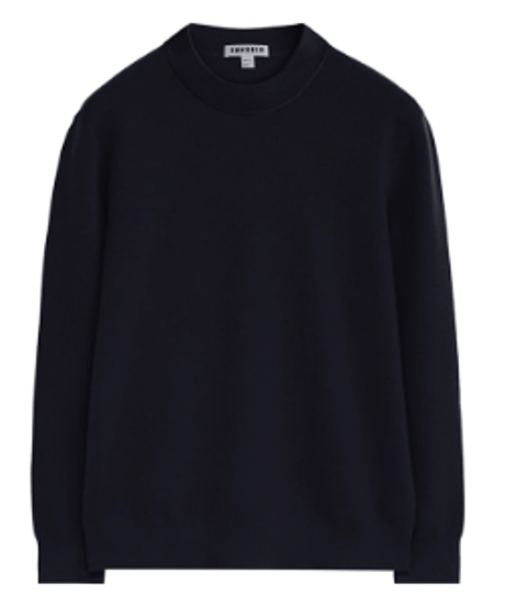 half turtleneck sweater /4color　SH2656