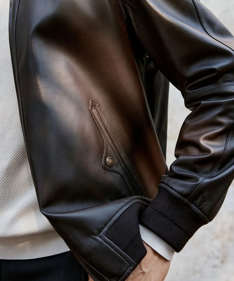 jacket  lamb leather 100%　SH2013