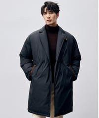 white goose long down jacket　SH2409