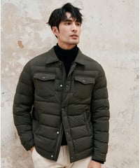 white goose down jacket /4color　SH2392