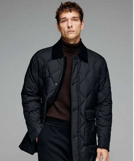 white goose down down jacket /2color　SH2627