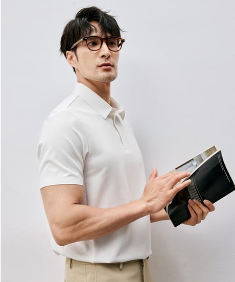 Ice silk polo shirt /3color　SH2539