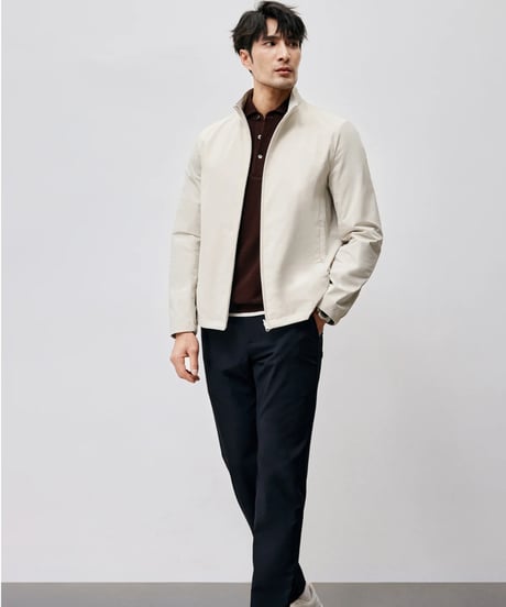 stand collar jacket /2color　SH2446