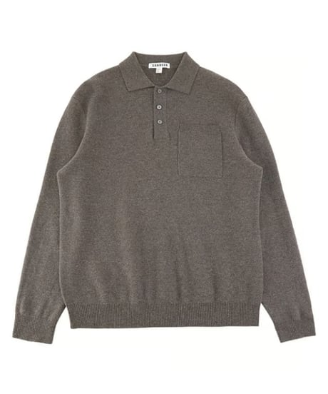 Cashmere wool lapel sweater /2color　SH2388